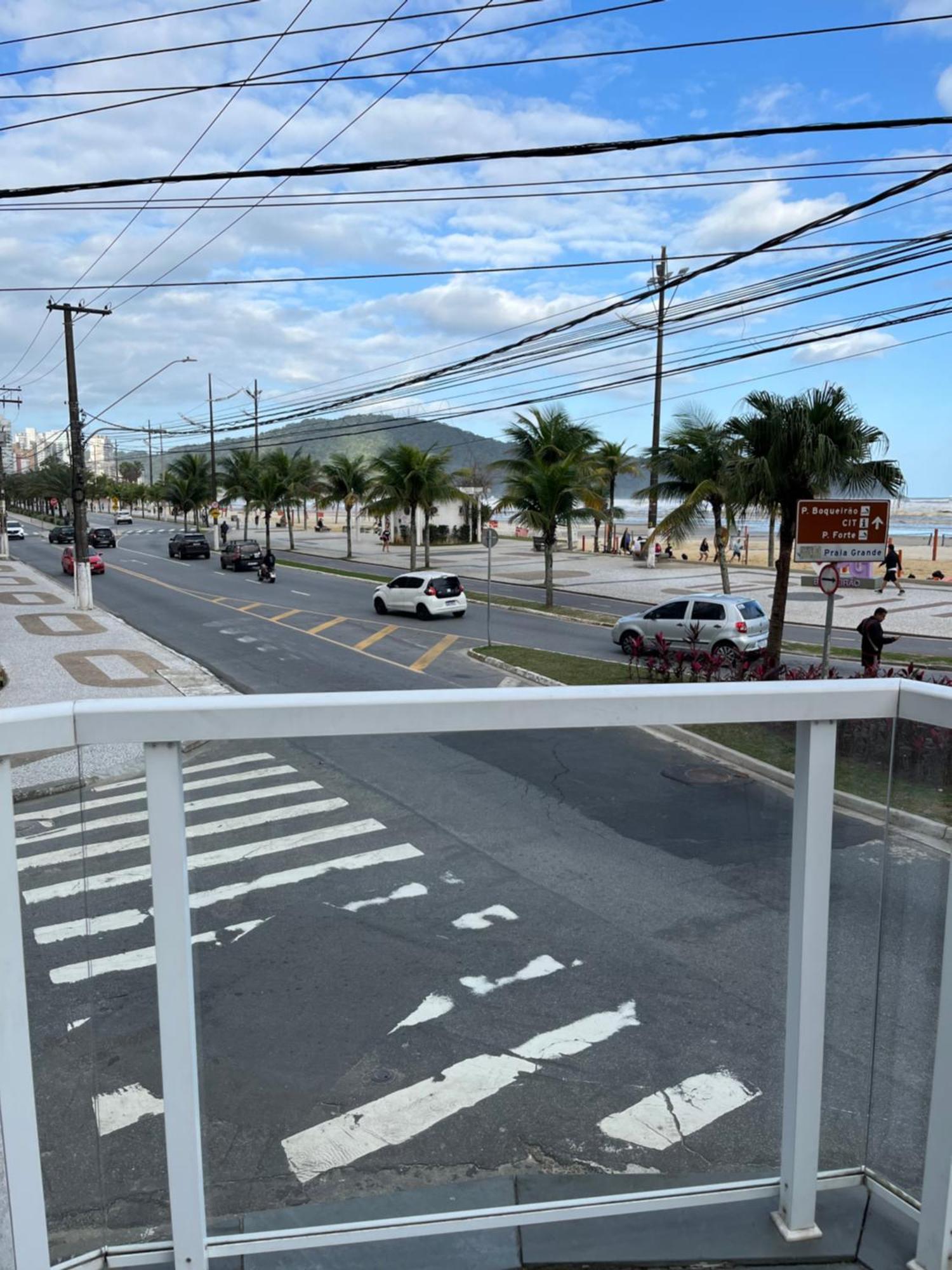 Apartamento Vista Para Praia Praia Grande  Exteriér fotografie