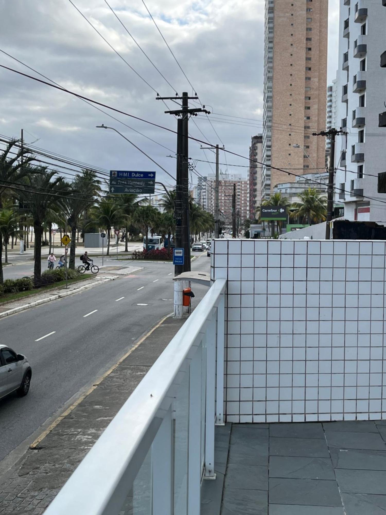 Apartamento Vista Para Praia Praia Grande  Exteriér fotografie