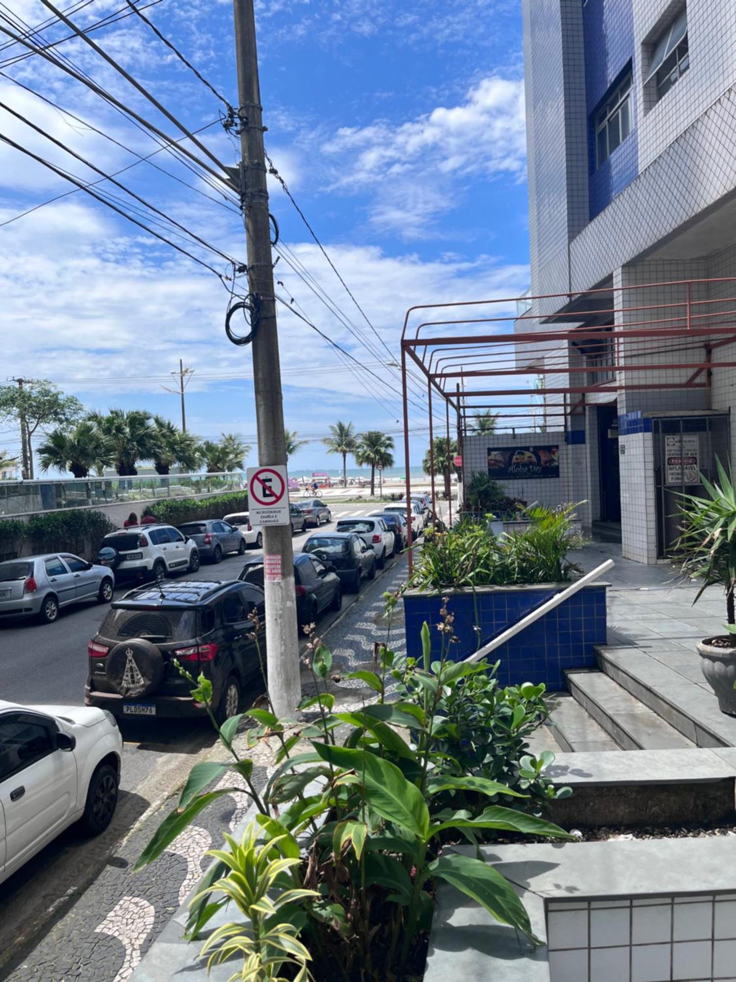Apartamento Vista Para Praia Praia Grande  Exteriér fotografie